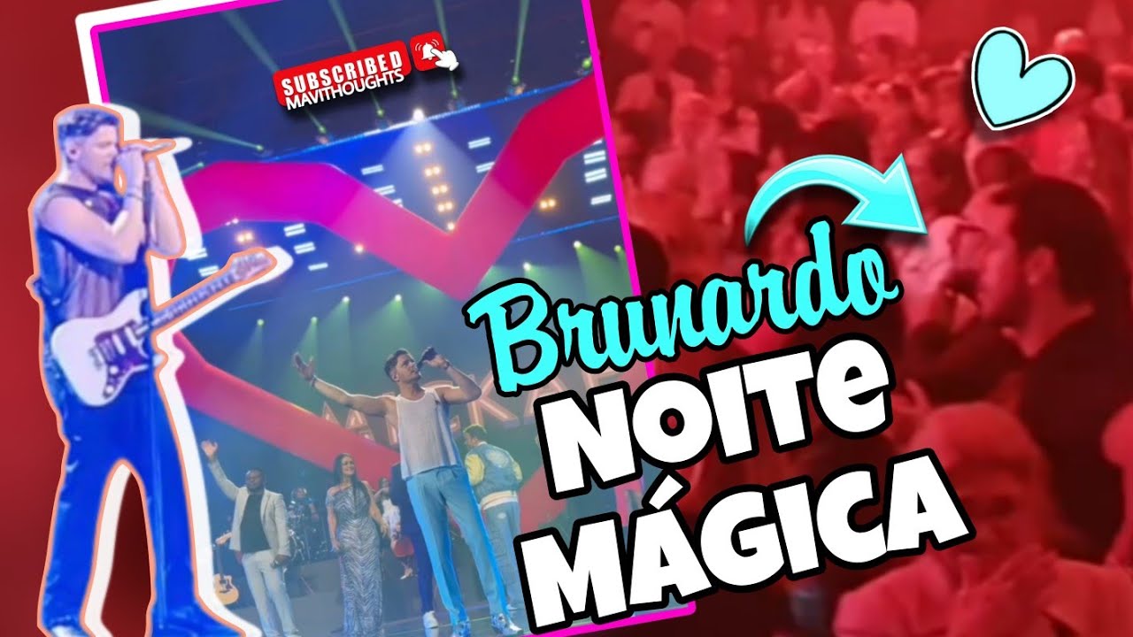Bruna Gomes e Bernardo Sousa no Concertos do Michael Carreira, o Convite Foi Feito no Bruna Convida🥰
