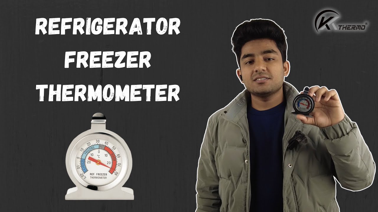 Refrigerator Freezer Thermometer Review | How to use Freezer Thermometer