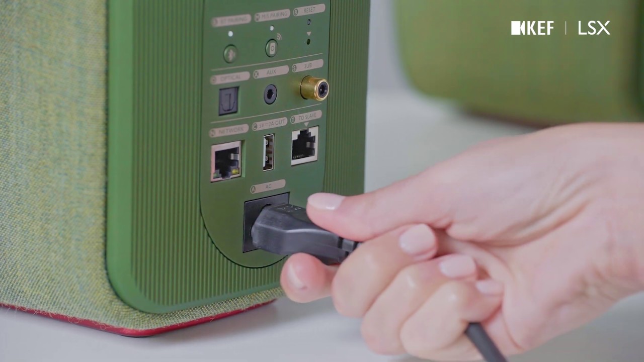 Начало работы с KEF LSX