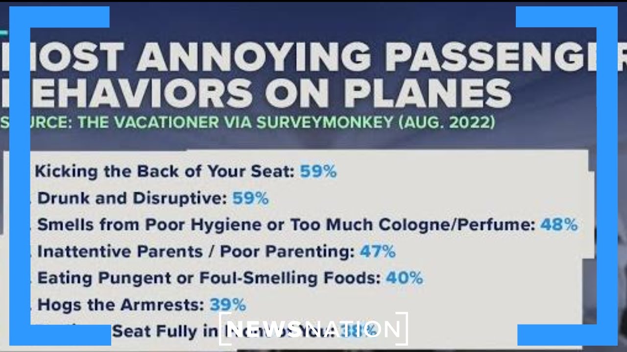 Video of reclining seat spawns debate over airplane etiquette | NewsNation Now
