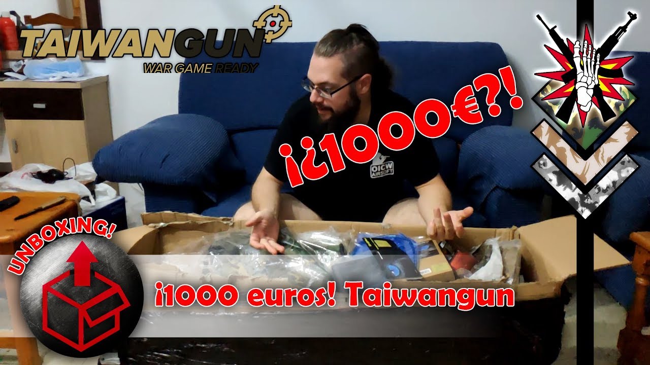 Unboxing: &iexcl;De locos! 1000&euro; en Taiwangun