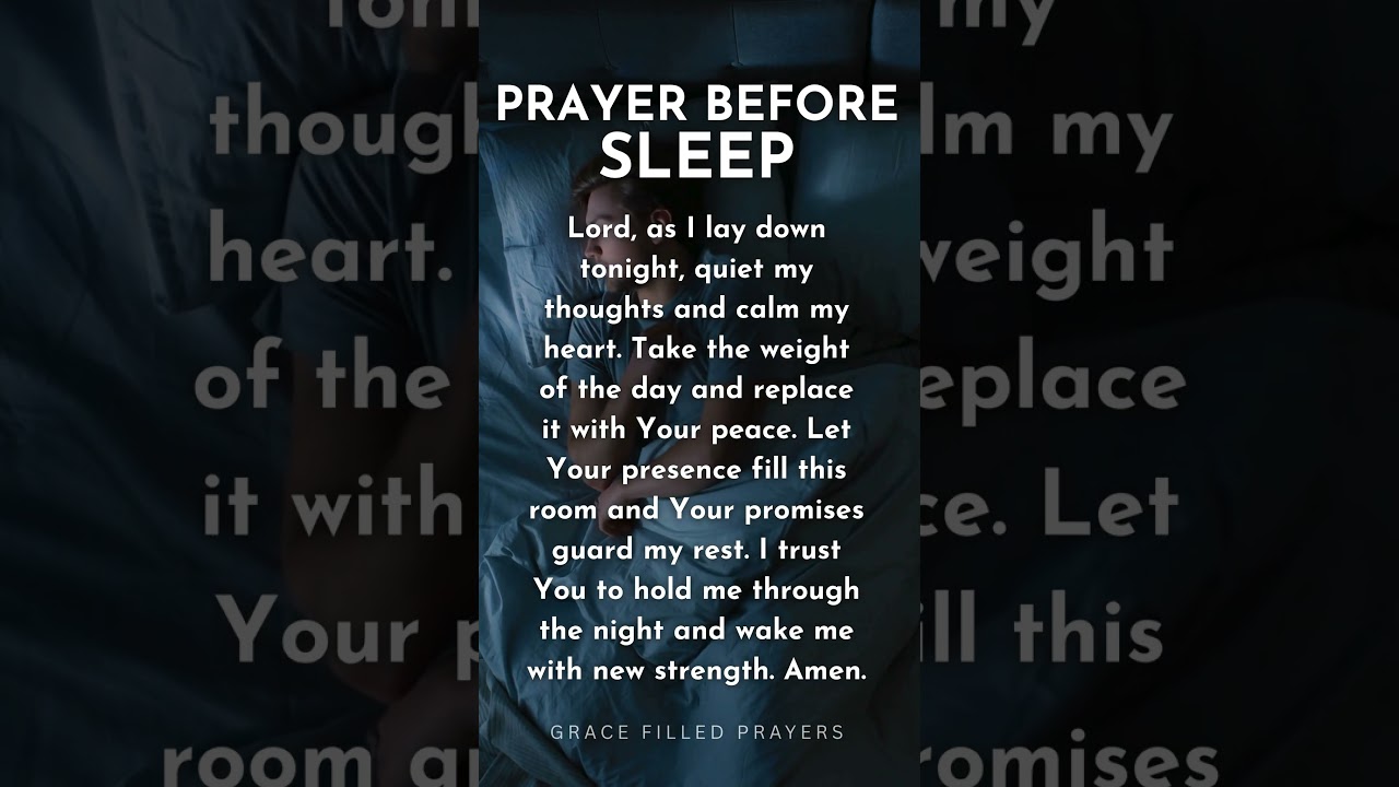 Prayer Before Sleep #sleep #sleepaid #sleepprayer #jesuslovesyou #faith #love #blessed #viral #love