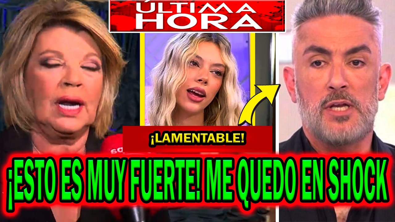 💥¡ESTO ES MUY FUERTE! DE TERELU CAMPOS Y ALEJANDRA RUBIO NOS DEJA EN SHOCK Y KIKO HERNÁNDEZ HUNDIDO