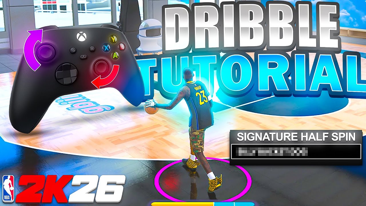 ЛУЧШИЙ И ПРОСТОЙ ДРИБЛИНГ ДЛЯ СТАДИИ КОМПЕНСАЦИИ В NBA 2K26! ЭФФЕКТИВНЫЕ КОМБИНАЦИИ И ПРИЁМЫ!