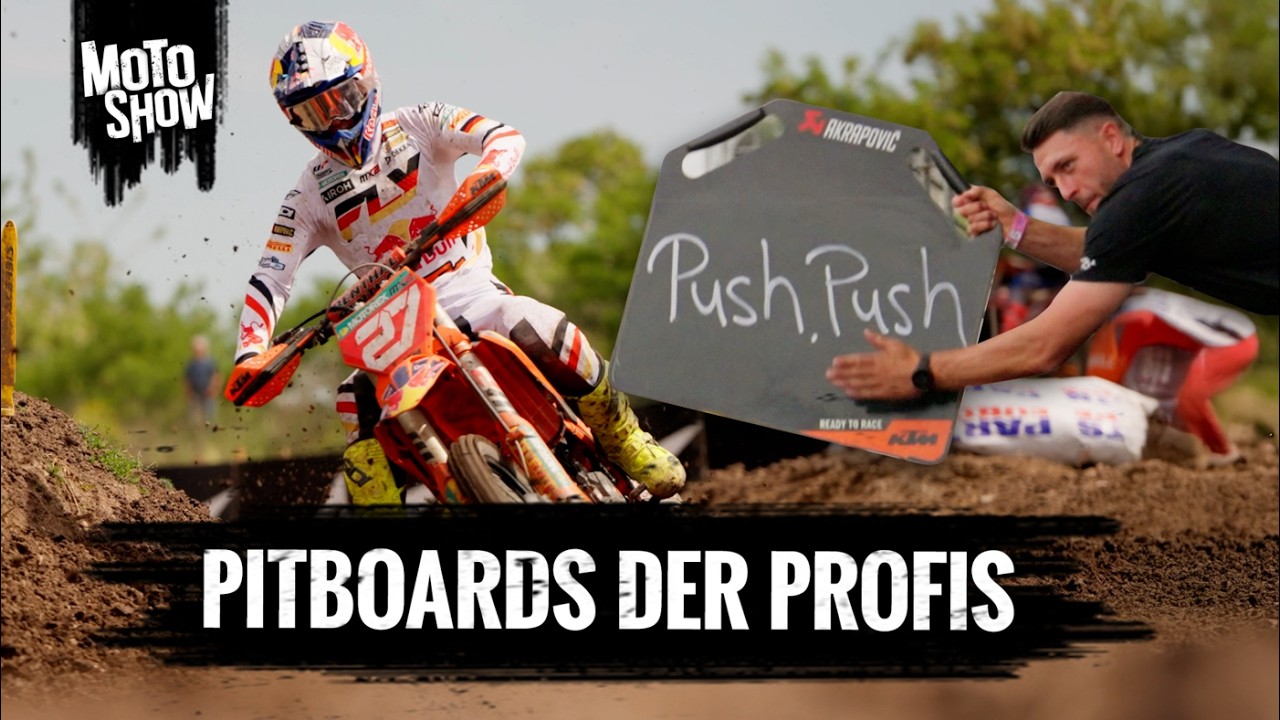 Das passiert WIRKLICH in der Pitlane beim MXGP! | MOTO Show