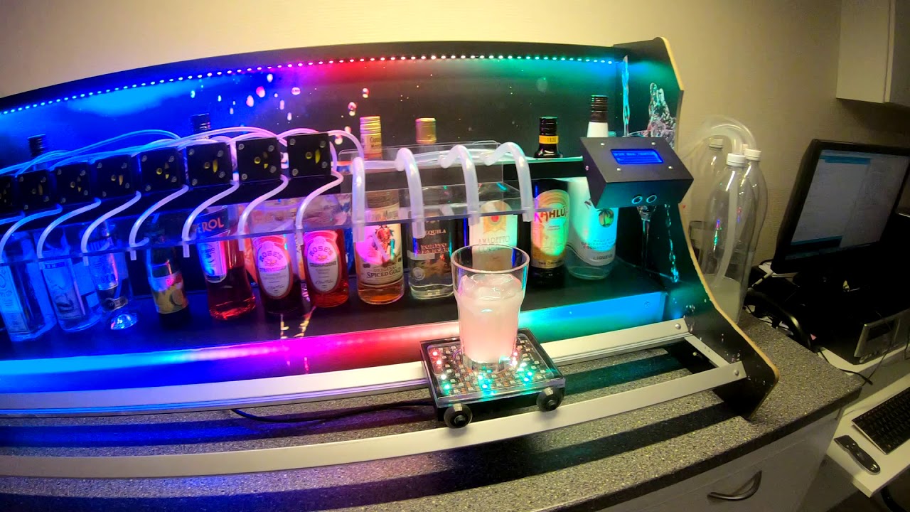 DIY Cocktail Machine | First Cocktail!