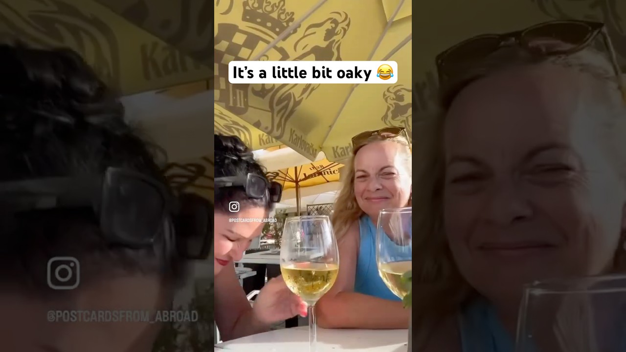Tasting the local wine, Grk, in Korcula Croatia 🍷🇭🇷 #travel #travelshorts #croatia