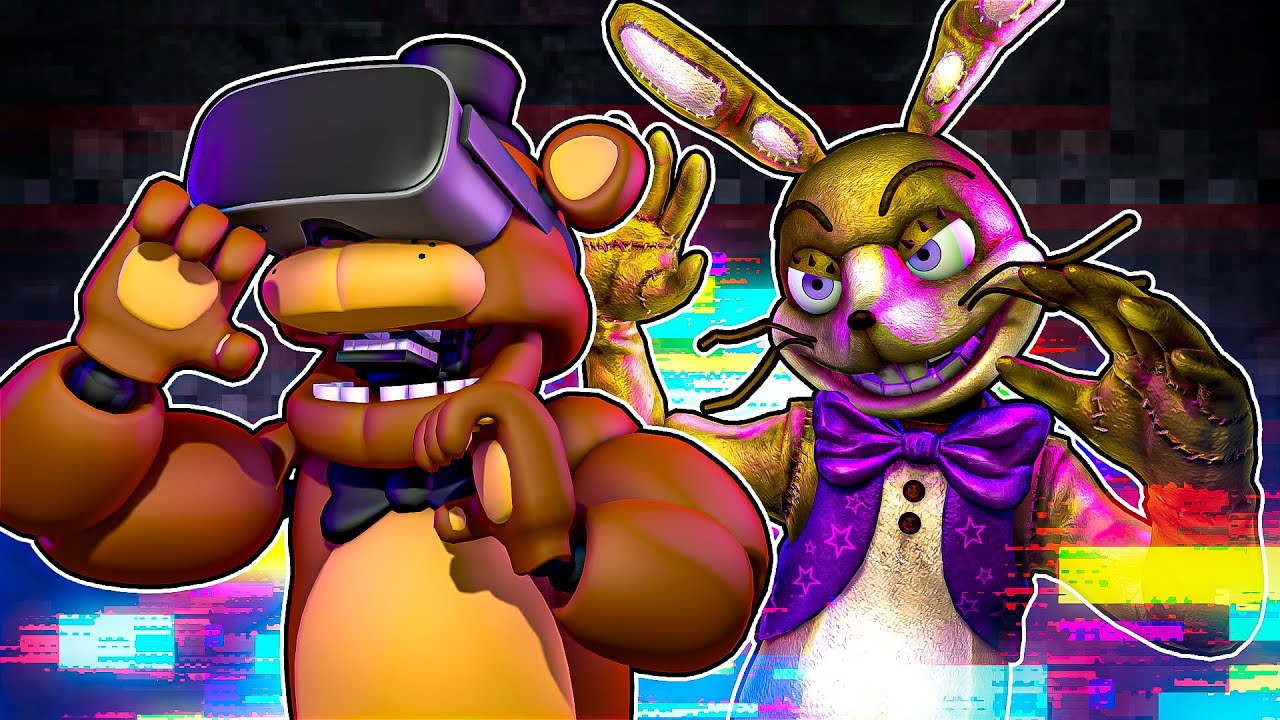 Finding Glitchtrap in FNAF VR with Freddy and Funtime Freddy Plays