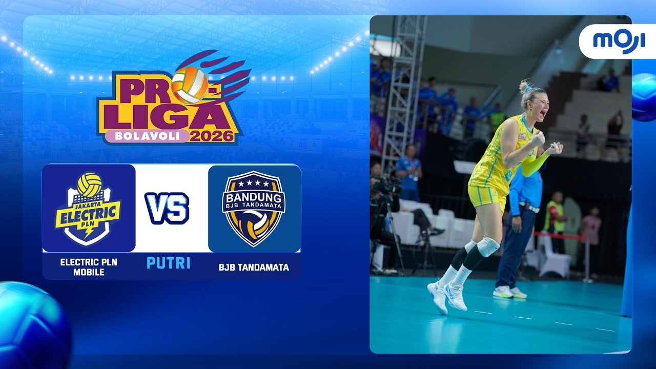 Electric PLN Mobile 3-0 BJB Tandamata | Highlight Proliga Putri 2026 | Moji