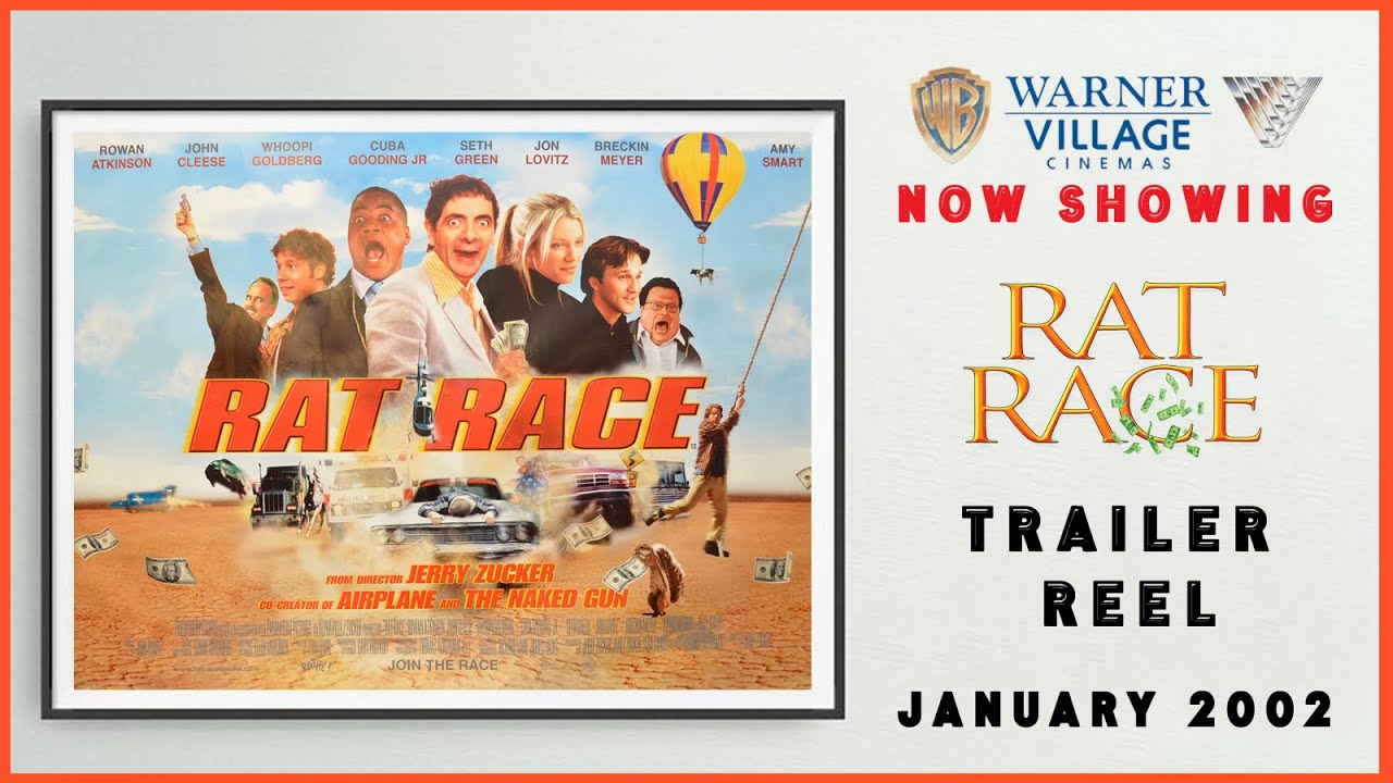 RAT RACE (January 2002 Warner Village Cinema Trailer Reel) -- Home Cinema