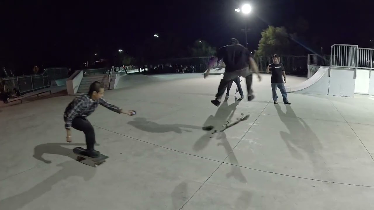 @TheCollectionSkateshop hosting a community skate event at Hunt Park. Part 2 of 2