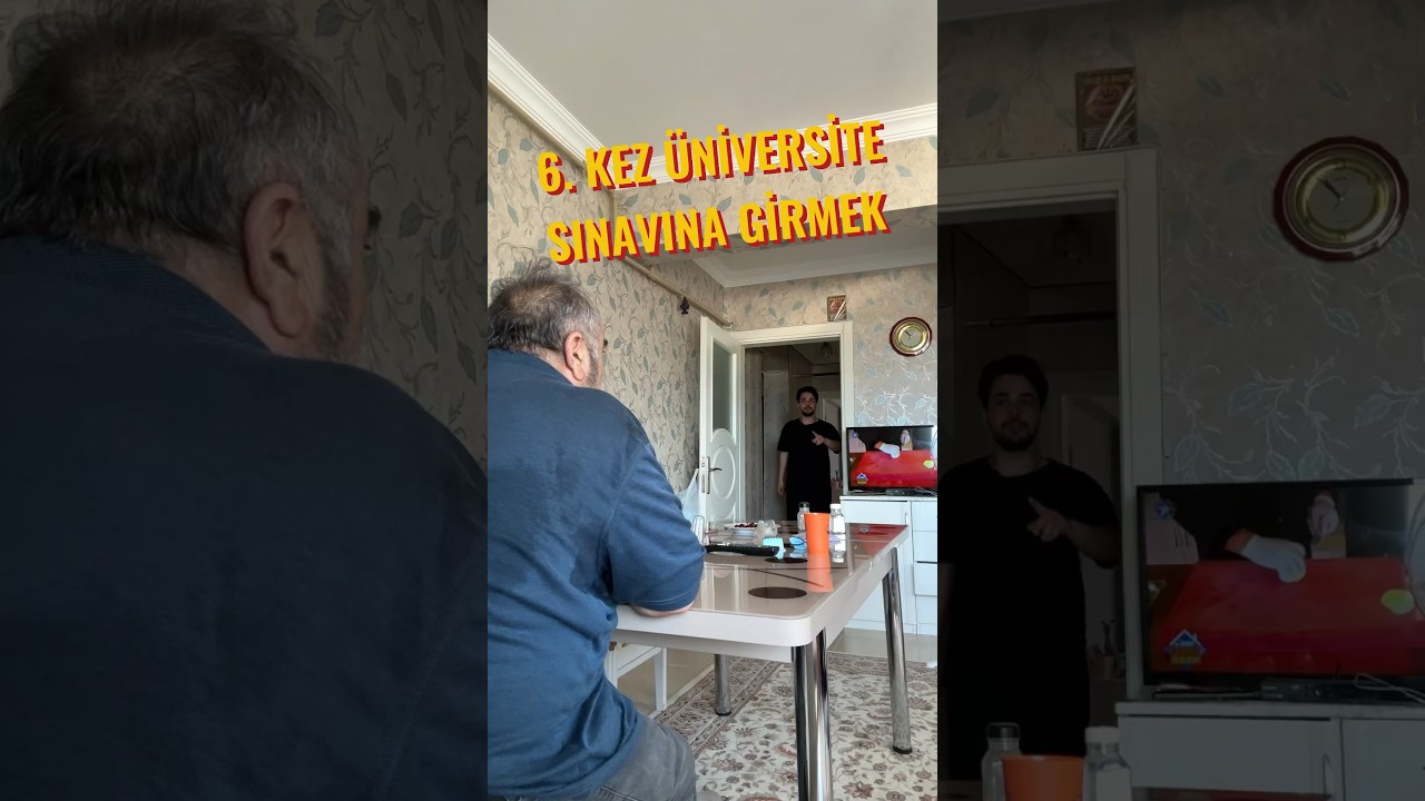 6. kez &uuml;niversite sınavına girmek