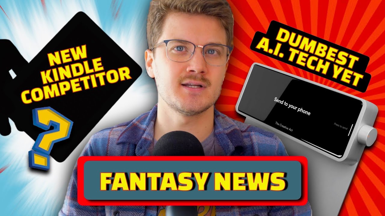 AI’s DUMBEST Book Tech Yet, Kindle’s New Rival, & Hunger Games LIVE?! | Fantasy News