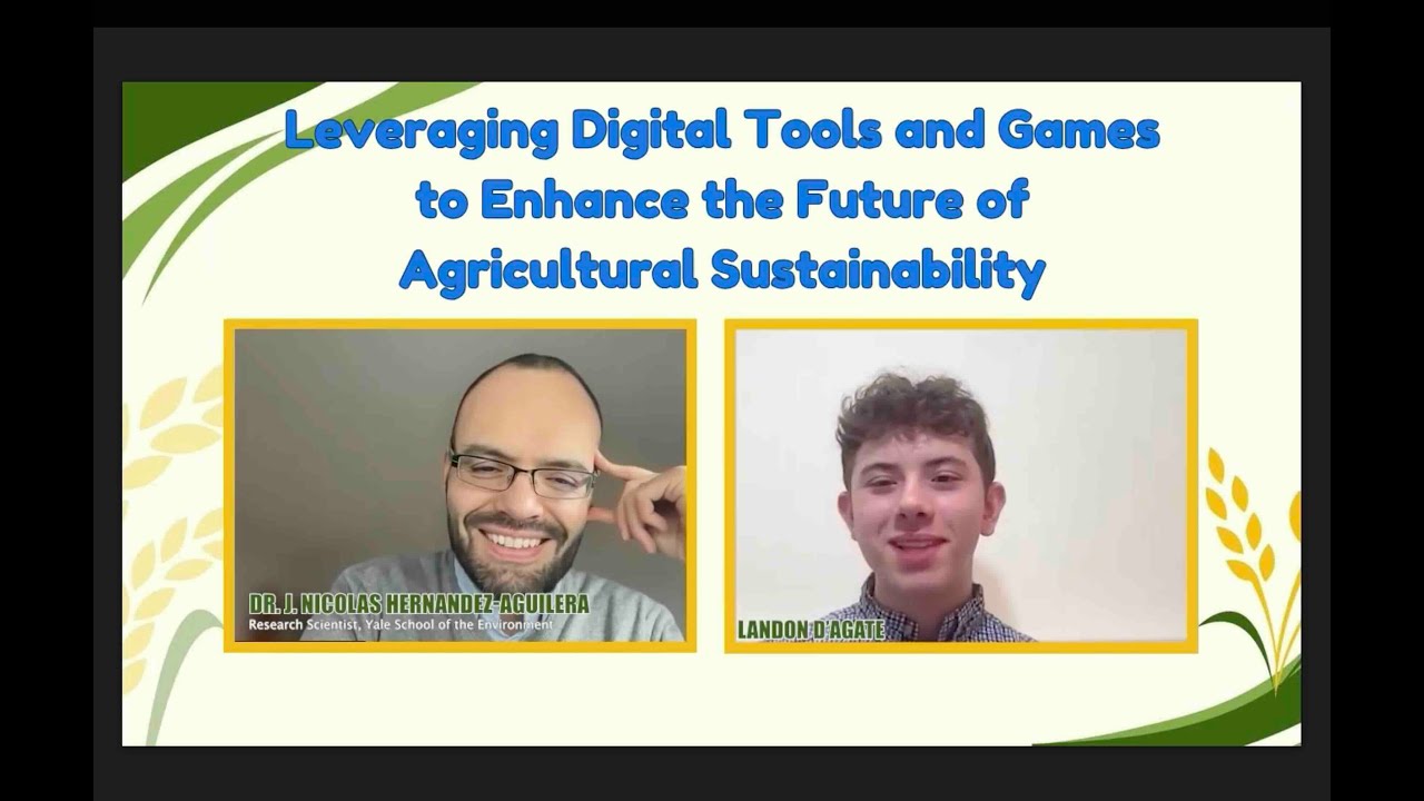Leveraging Digital Tools and Games to Enhance the Future of Agricultural Sustainability