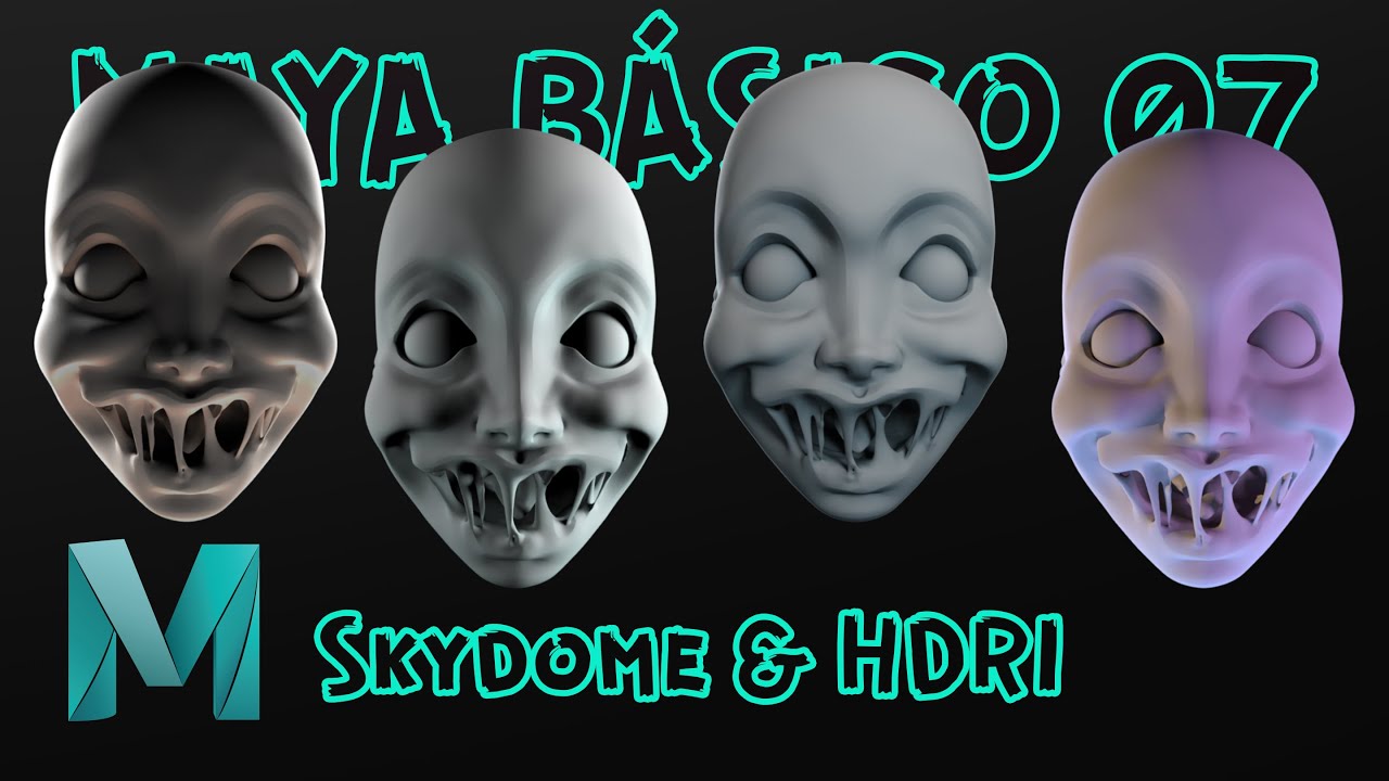 MAYA Básico | Clase 07 - Skydome y HDRI