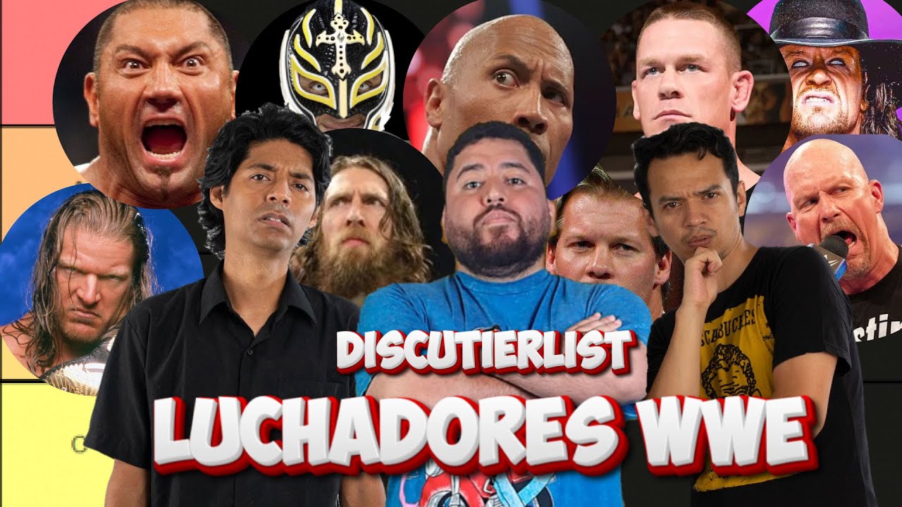 DISCUTIERLIST LUCHADORES WWE FT. EL GRILLO Y GUILLE NEYRA - 