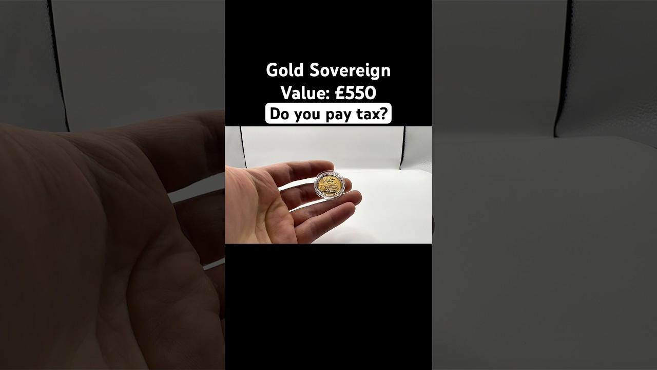 Gold Sovereigns are VAT and CGT exempt 🇬🇧