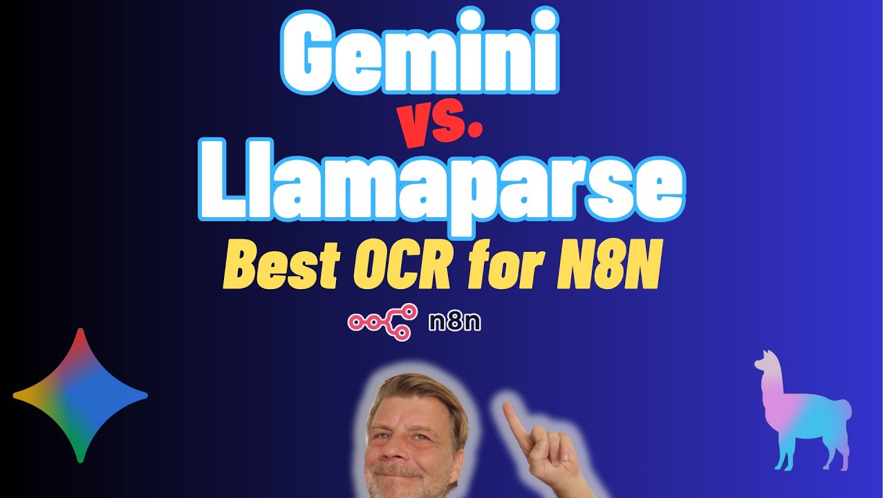Gemini против Llamaparse OCR в N8N — каждая побеждает по разным причинам (полный анализ)