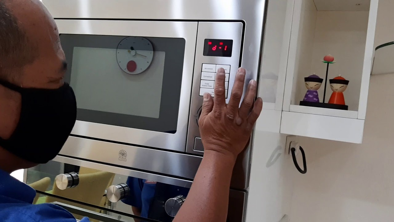 How to operate Dual La Germania microwave with grill oven