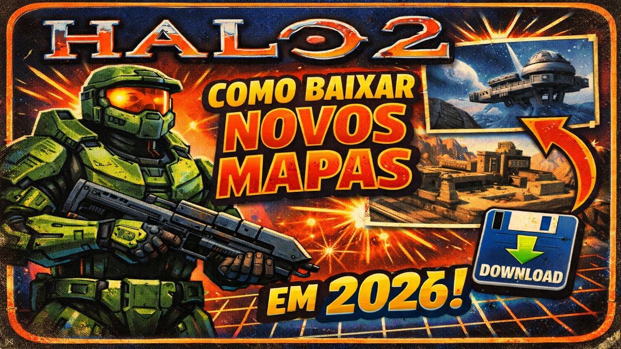 HALO 2: COMO BAIXAR NOVOS MAPAS - XEMU / CONSOLE #antigasjogatinas