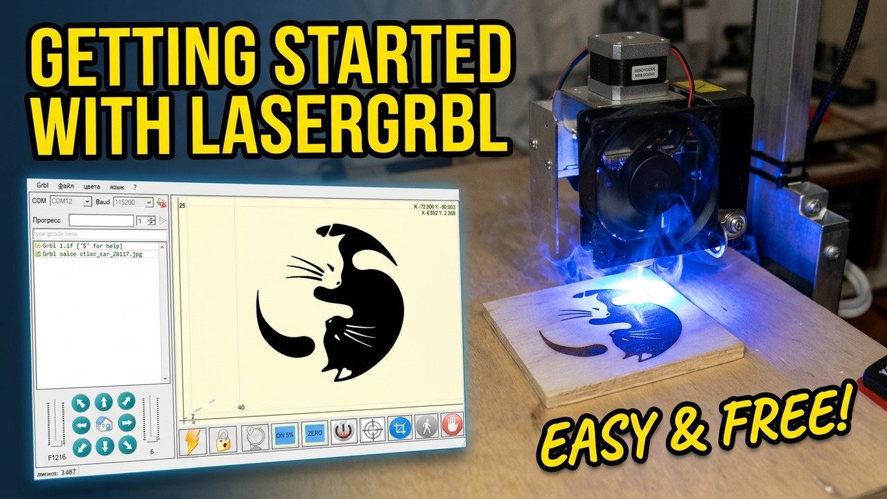 Лазерный гравер laserGRBL