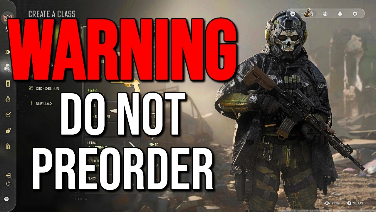 New Modern Warfare 4 Info is Dissappointing