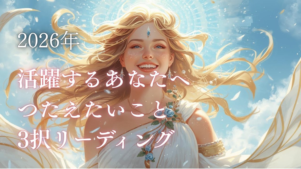 【1/7からの流れ】2026年活躍する人が見る動画🎉 いまお伝えしておきたいこと🌈🦄 キネシオロジー✖️オラクルリーディング