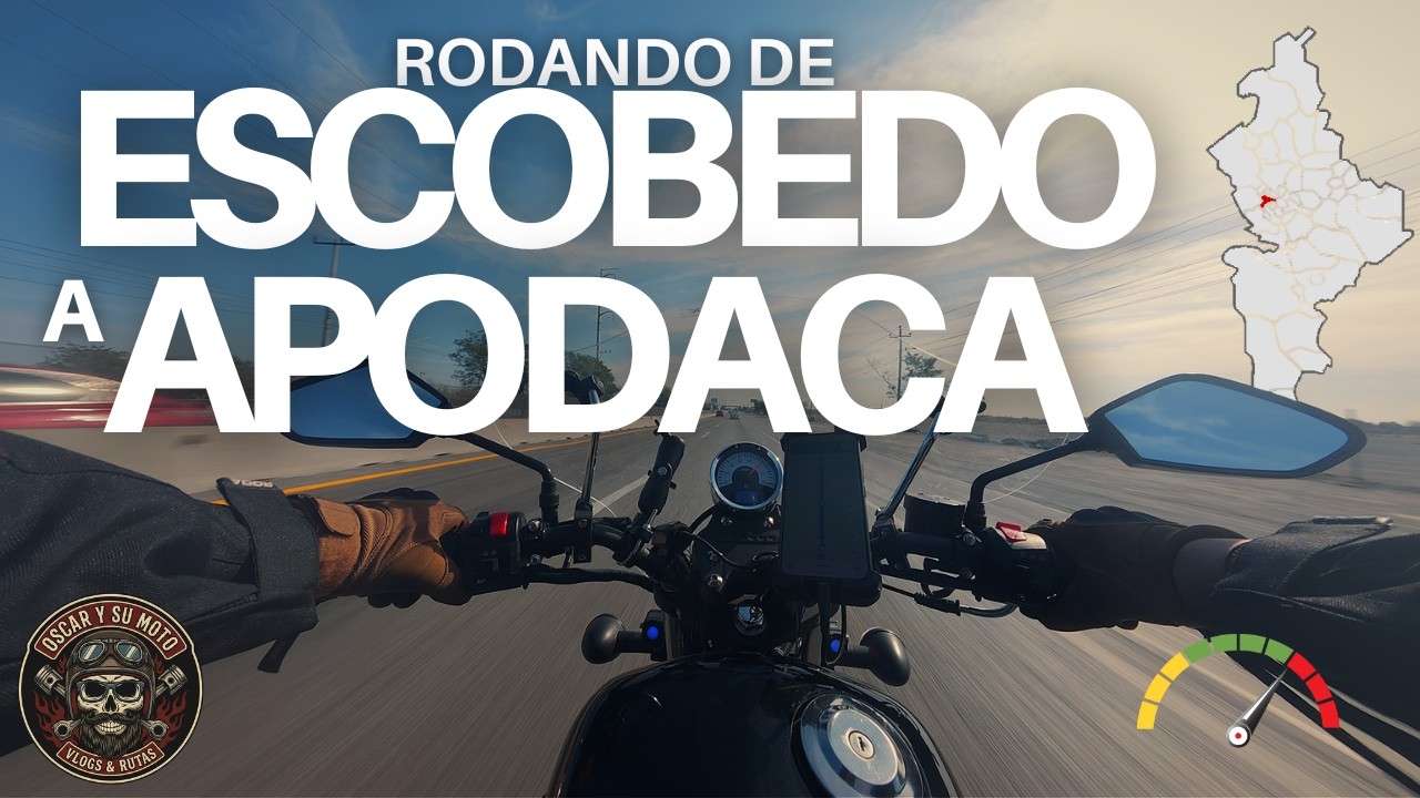 Ruta Escobedo–Apodaca en Calidad Real 4K | POV Motociclista