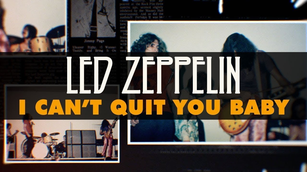 Led Zeppelin - I Can't Quit You Baby (Guitar Backing Track)