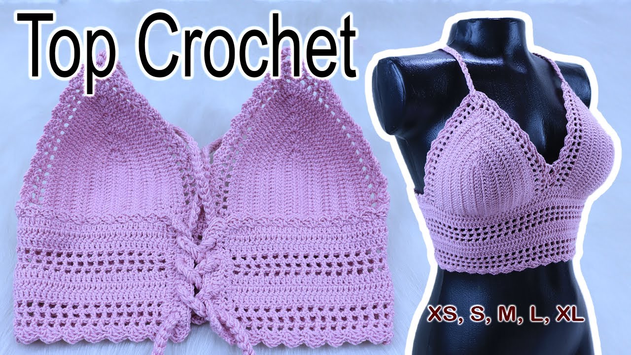 Top b&aacute;sico crochet muy f&aacute;cil &iexcl;TE ENCANTAR&Aacute;!