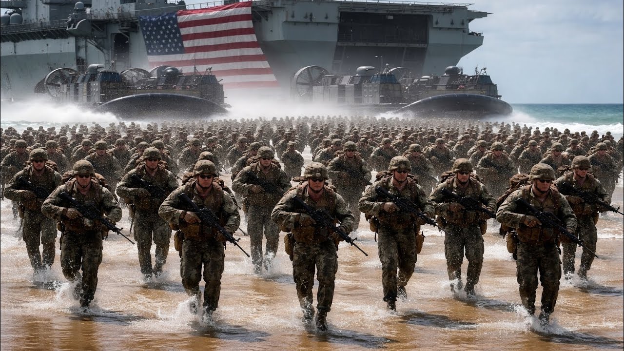 Thousands of US Marines Arrive on Middle East Coast - ir4n on High Alert
