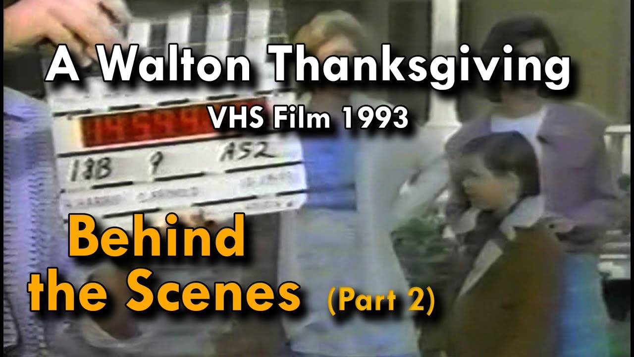 A Glimpse Behind the Scenes: The Making of The Walton's Thanksgiving (1993) Part 2