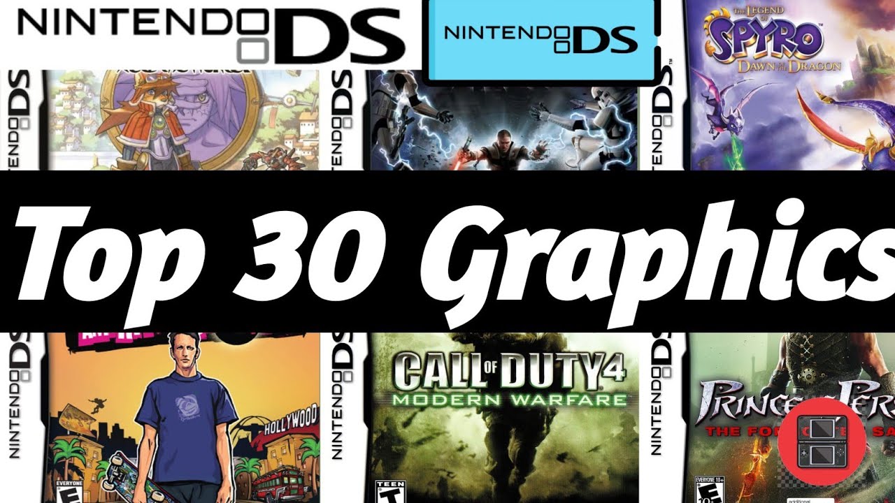 Top 30 Best Graphics Nintendo Ds Game Of All Time | NDS List