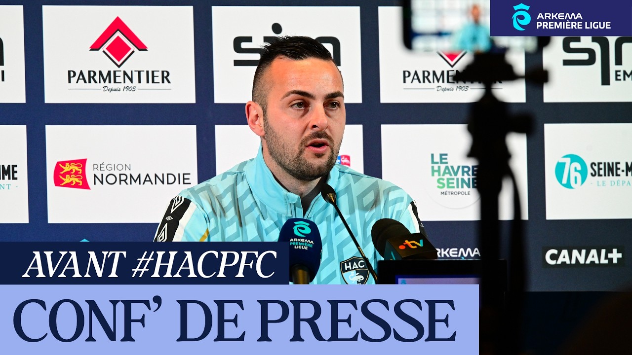 💬  Féminines / Avant HAC - Paris FC, interview de Maxime Di Liberto