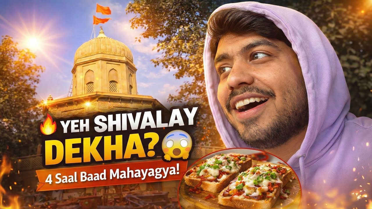 YEH SHIVALAY DEKHA? 😲 | 4 Saal Baad Mahayagya | City Vlog | Rahul Verma