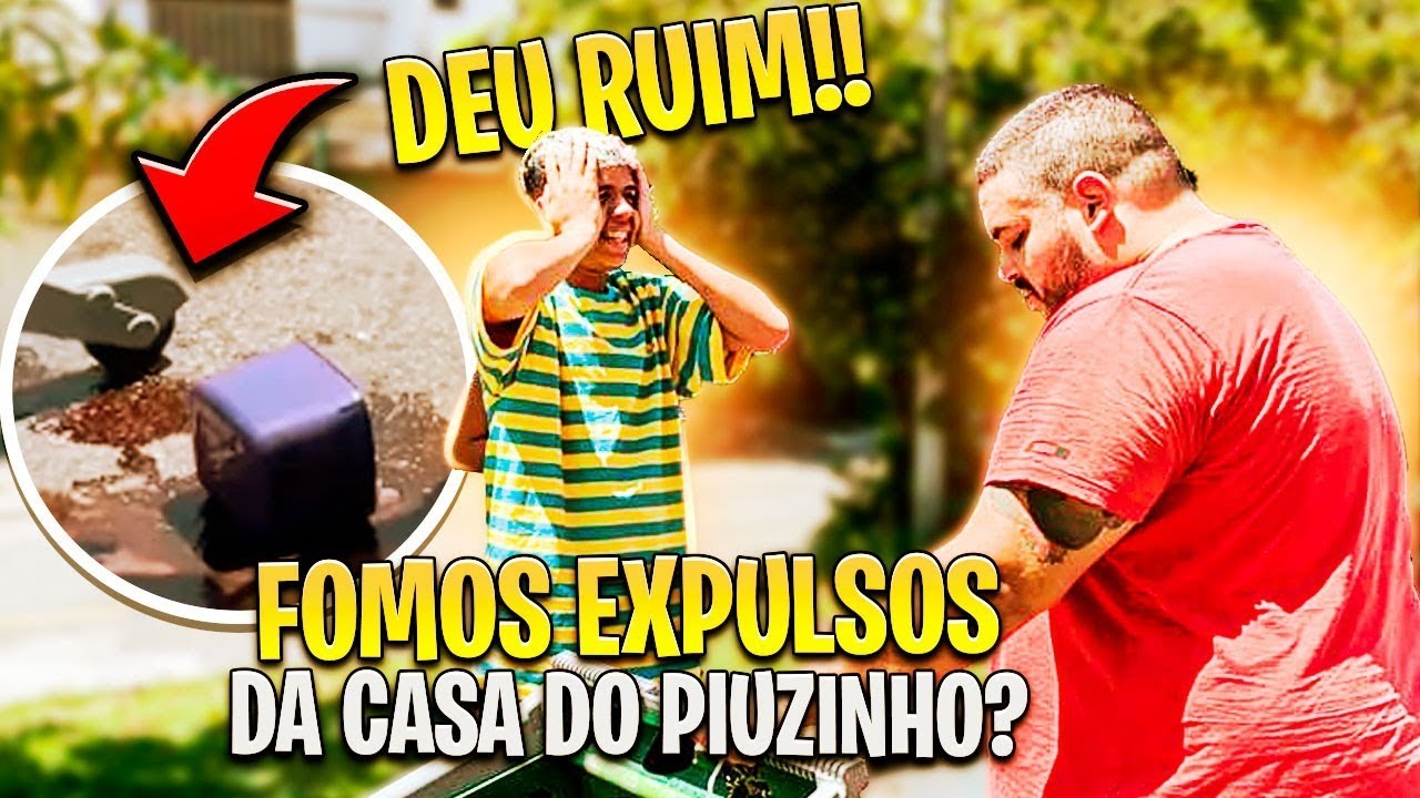 FOMOS EXPULSOS DA CASA DO PIUZINHO? MIKE CAMPEÃO DA BATALHA DO TANK! VLOG SURPRESA.