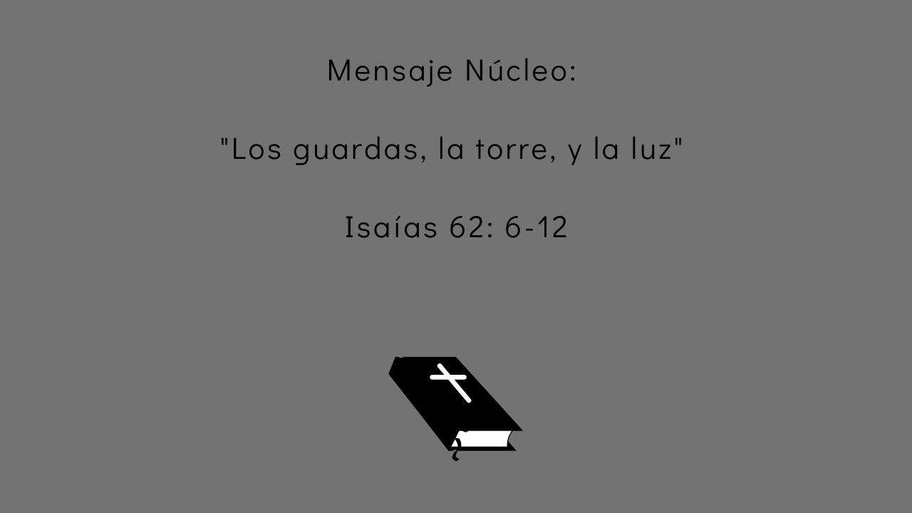 Mensaje N&uacute;cleo: 