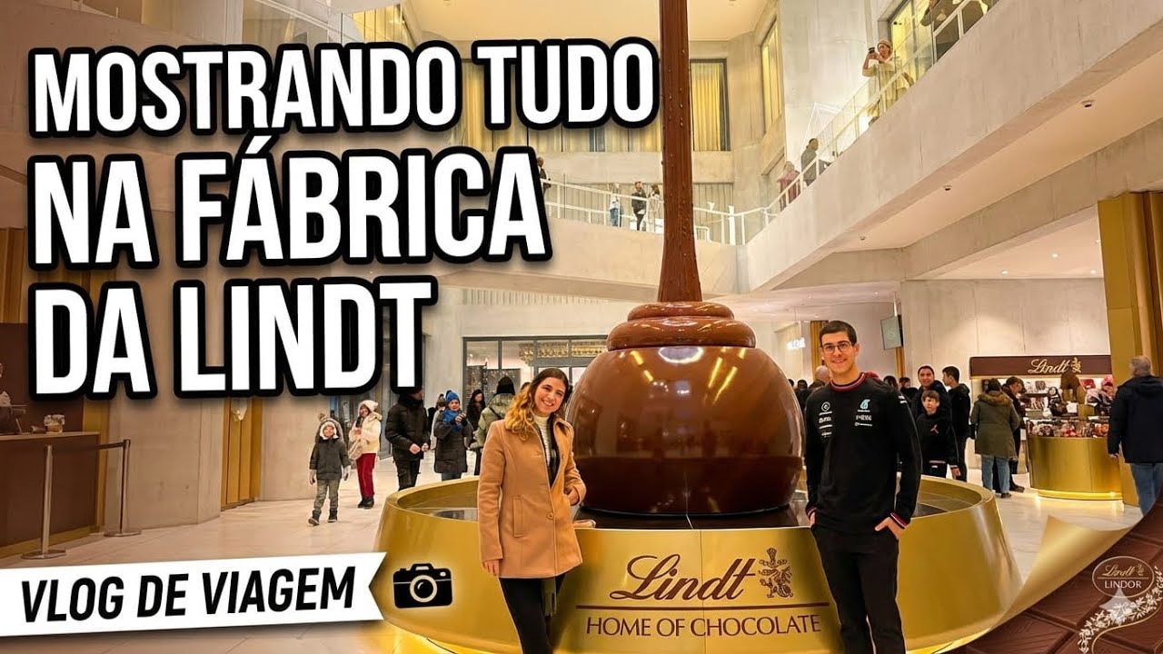 Mostrando tudo na fábrica da Lindt em Zurique, será que vale a pena?