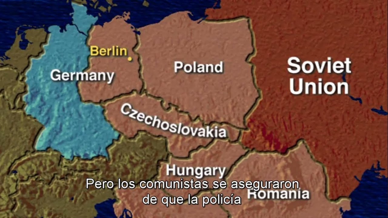 LA GUERRA FR&Iacute;A 2/24: Cortina de Hierro (1945-47). Subtitulada al espa&ntilde;ol. CNNs Cold War 1998