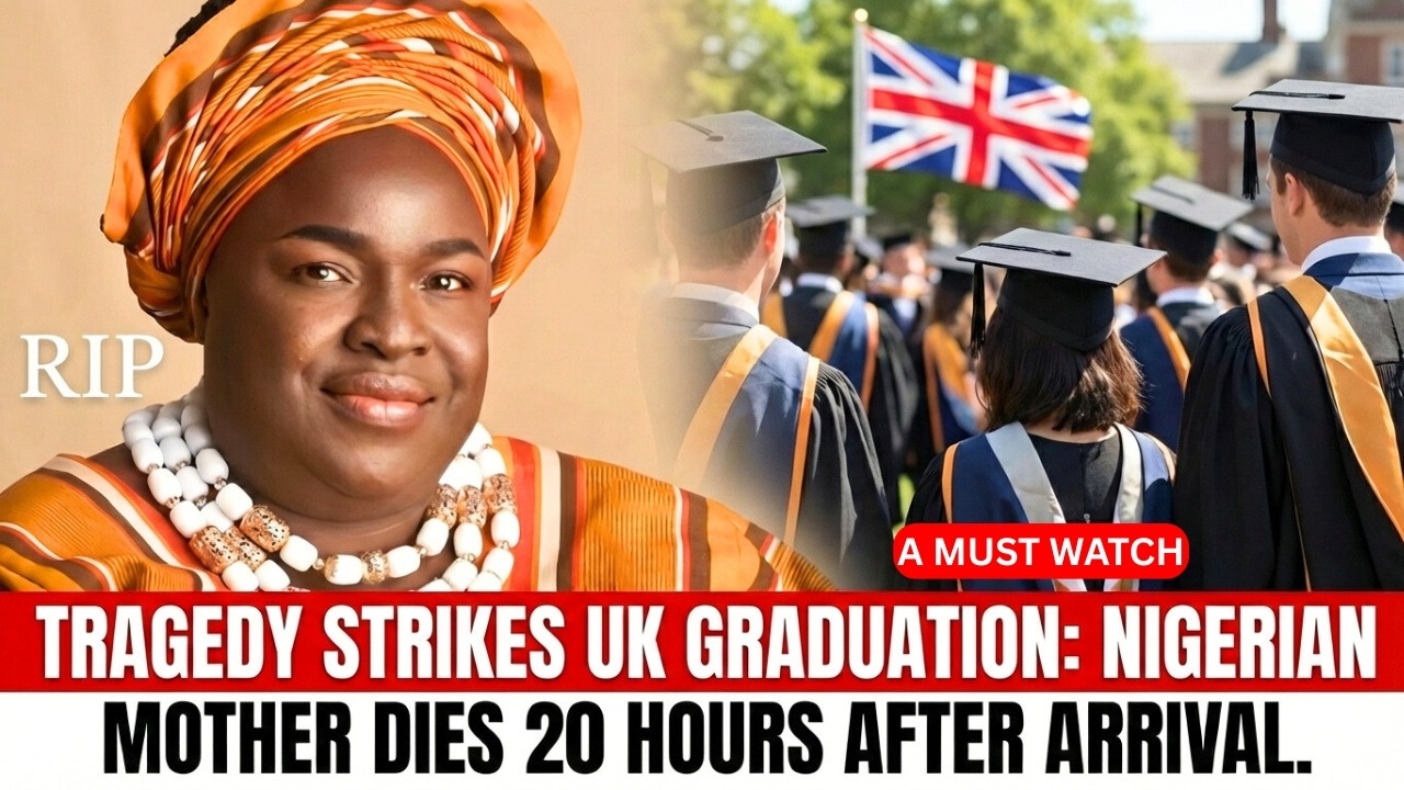 His Mother's Situation Ruined His Graduation In UK 🇬🇧