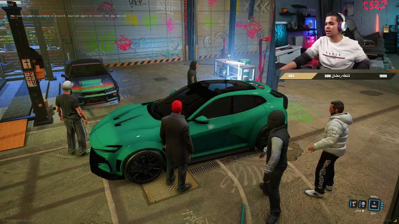 عمرو سهرة gtav اليوم 15 فبراير الجزء 5