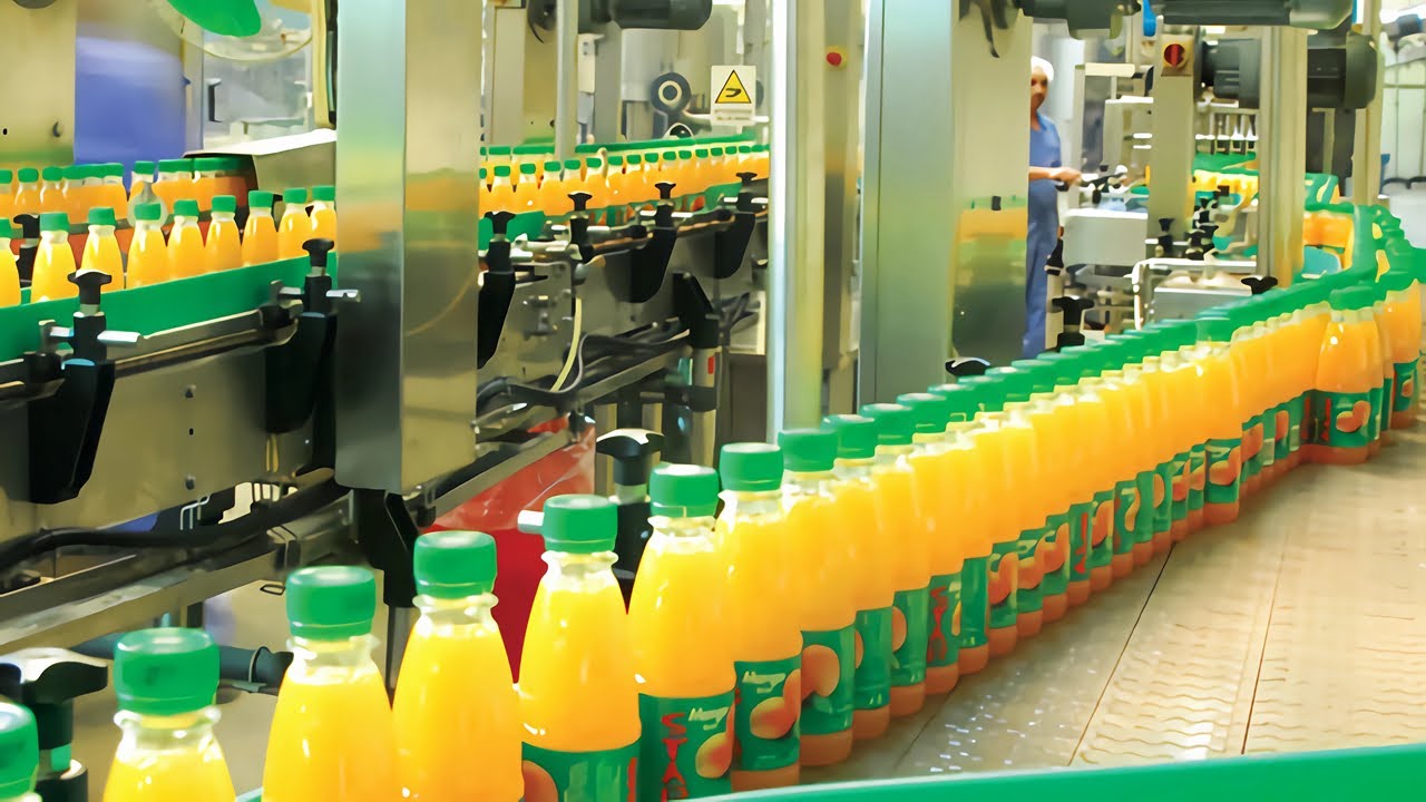 Turnkey project fruit juice filling and capping machine production line