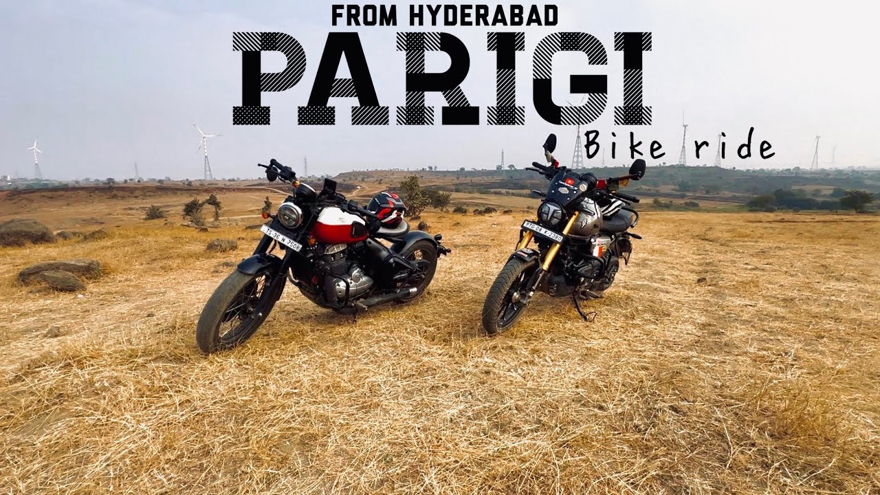 Hyderabad నుంచి 100km Bike ride 🤩 || Parigi Bike ride || TVS Ronin and Jawa bobber
