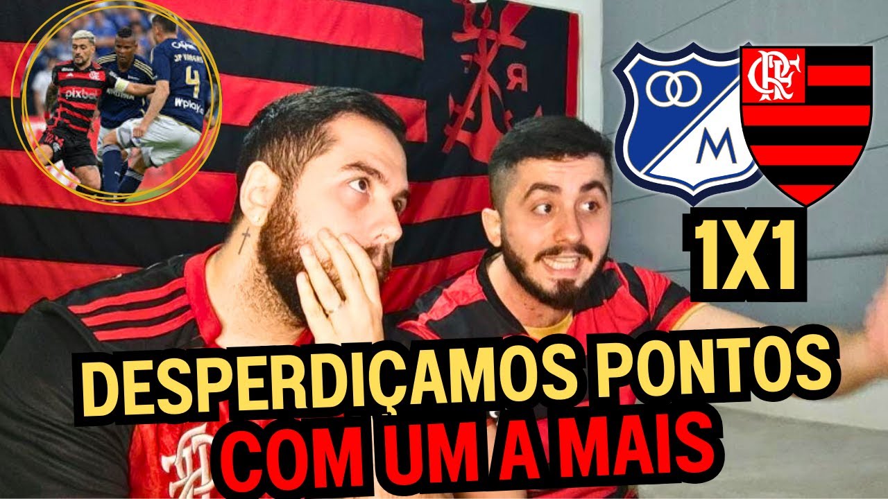 REACT MELHORES MOMENTOS MILLONARIOS 1X1 FLAMENGO - EMPATAMOS COM UM A MAIS NA ALTITUDE!!
