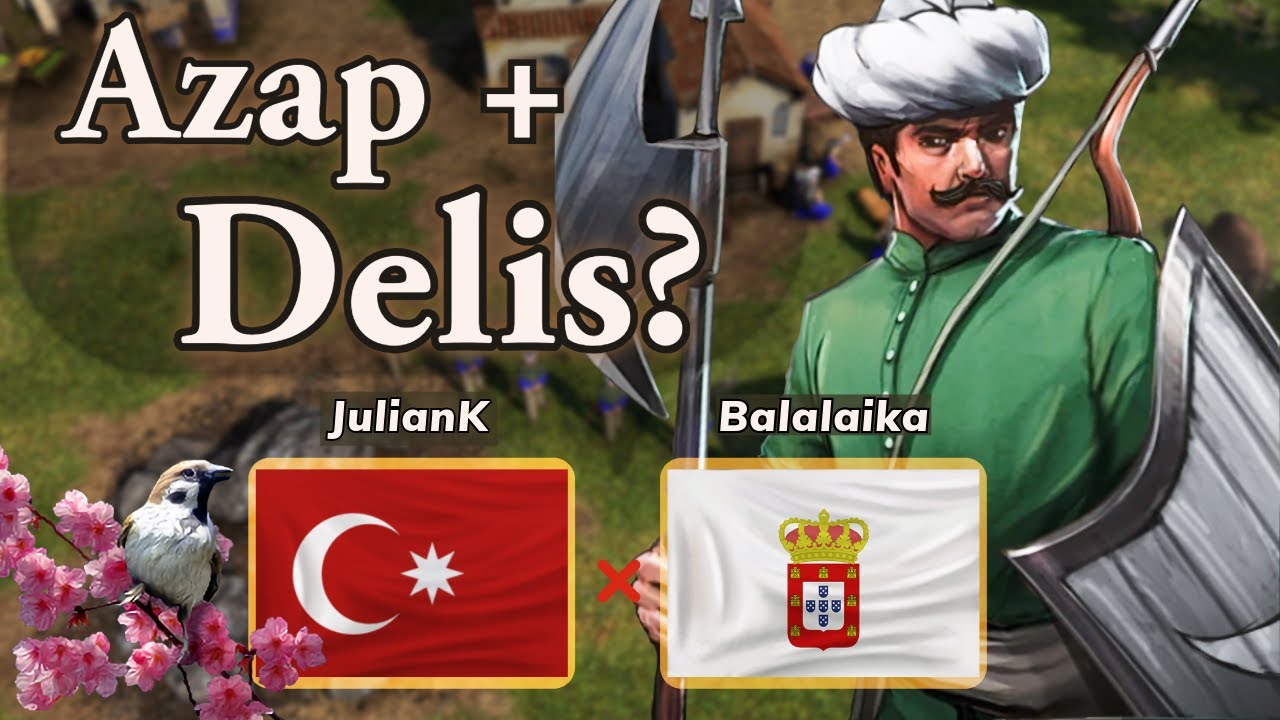 Seriam AZAPS o COUNTER de Portugal? - Juliank vs Balalaika - Age of Empires 3: DE