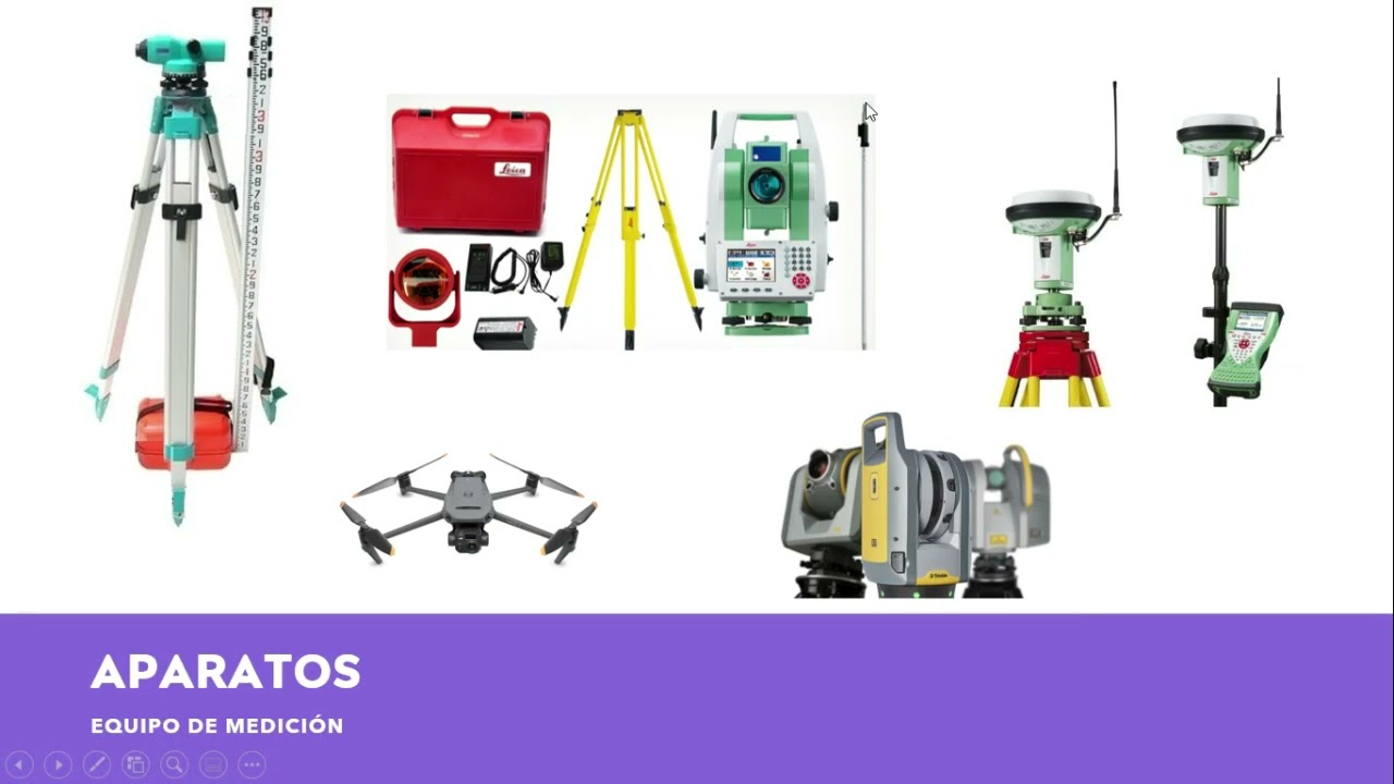 EQUIPO DE TOPOGRAFÍA COMPLETO!