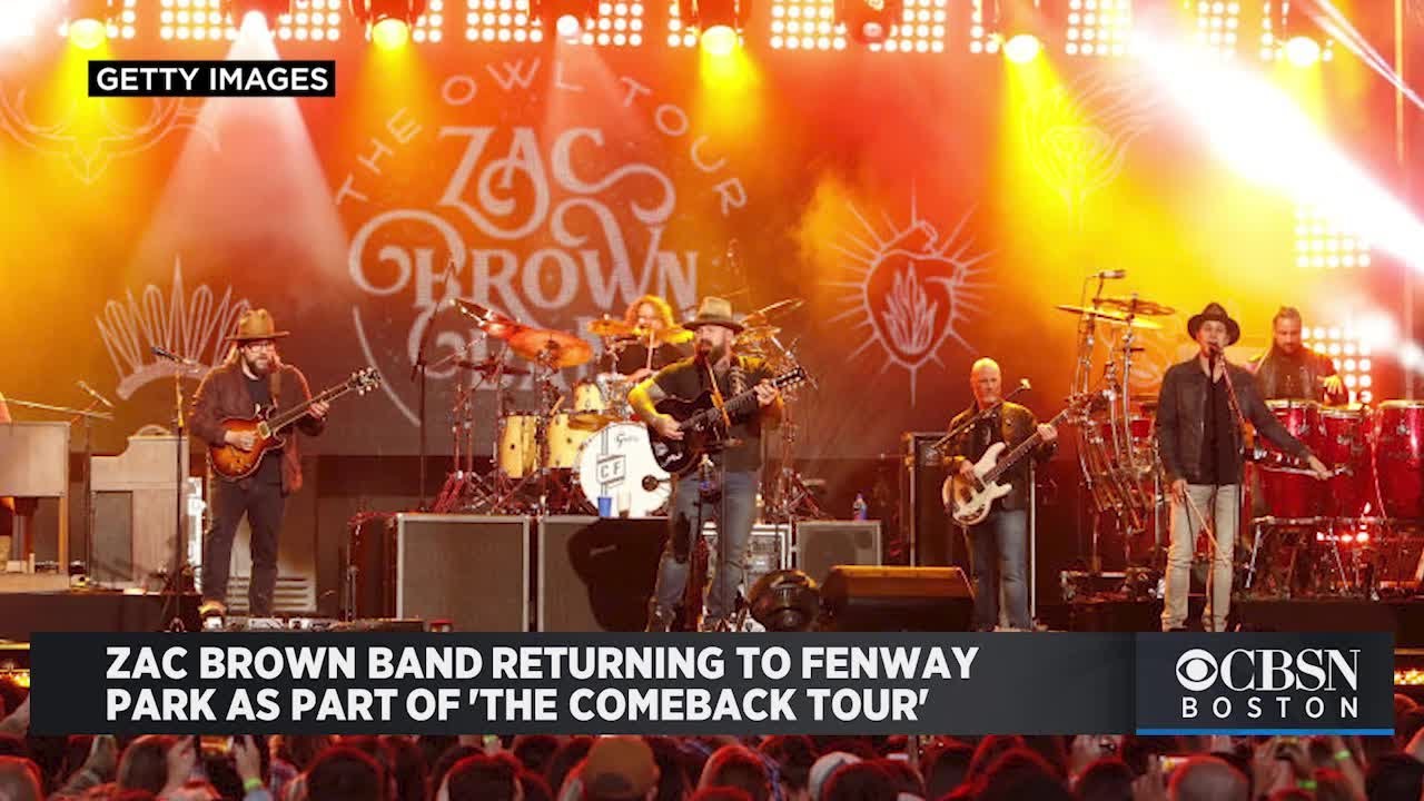 Zac Brown Band Returning To Fenway Park As Part Of &lsquo;The Comeback Tour&rsquo;