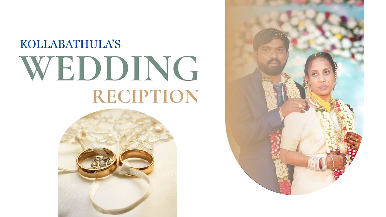 Kollabathula’s Wedding Reception || Chitti + Kranthi || 05-02-26@7:00PM || Crystal Creation