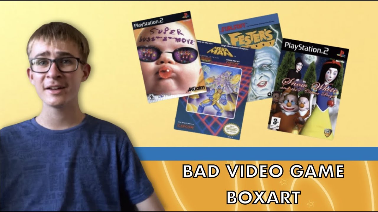 Bad Video Game Box Art - Anything With Fluff