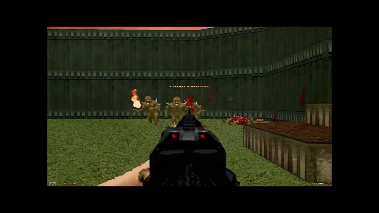 Brutal Doom- doom 2 level 1